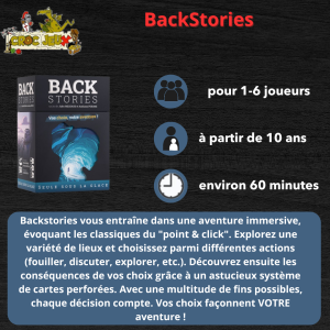 Backstories Seule sous la glace